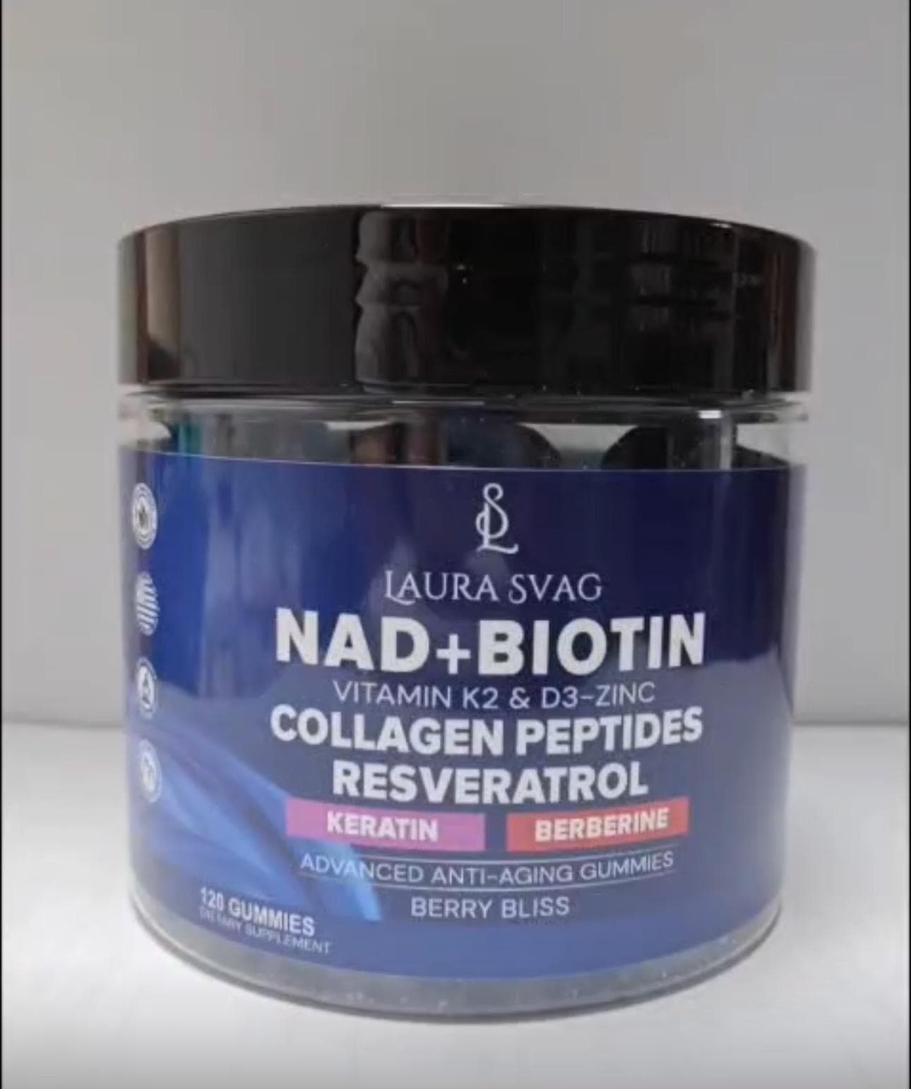 NAD+ Biotin Gummies (Berry Bliss)